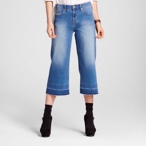 Mossimo High Rise Wide Leg Crop